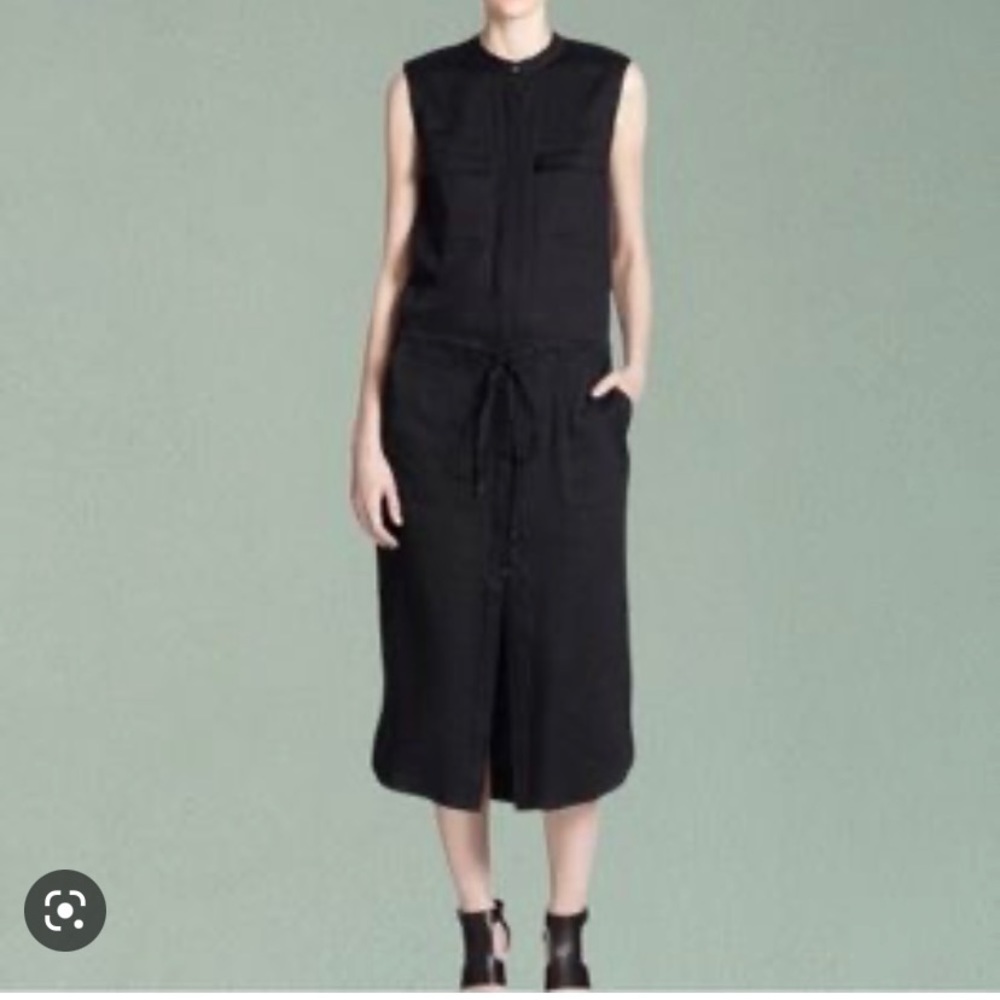 Women’s Vince black sleeveless dress. Size large